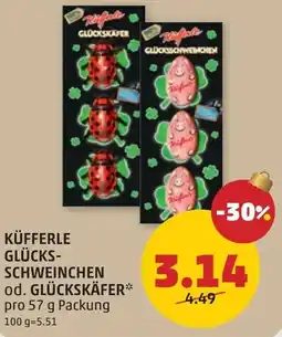 PENNY Küfferle glücks- schweinchen od. glückskäfer Angebot