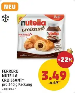 PENNY Ferrero nutella croissant Angebot