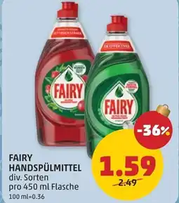 PENNY FAIRY HANDSPÜLMITTEL Angebot