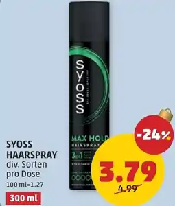 PENNY SYOSS HAARSPRAY Angebot