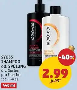 PENNY SYOSS SHAMPOO od. SPÜLUNG Angebot