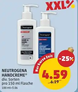 PENNY Neutrogena handcreme Angebot