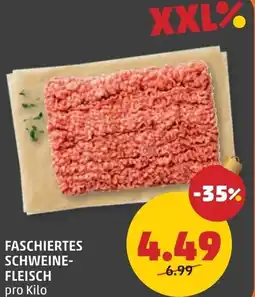PENNY Faschiertes schweine- fleisch Angebot