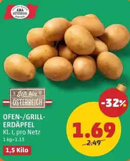 PENNY Ofen-/grill- erdäpfel Angebot