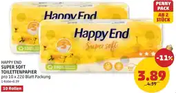 PENNY Happy end super soft toilettenpapier Angebot