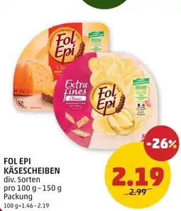 PENNY FOL EPI KÄSESCHEIBEN Angebot