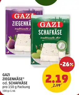 PENNY GAZİ ZIEGENKÄ od. SCHAFKÄSE Angebot
