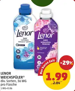 PENNY Lenor weichspüler Angebot