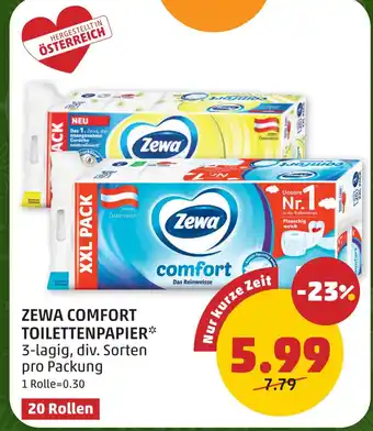 Zewa comfort toilettenpapier