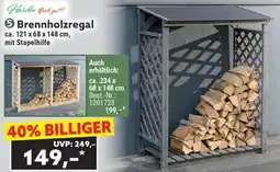 Norma Brennholzregal Angebot