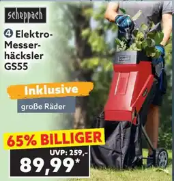 Norma Elektro- Messer- häcksler GS55 Angebot