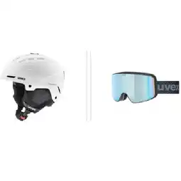 Hervis SKIHELMSET STANCE SET WHITE MATT HERVIS Angebot