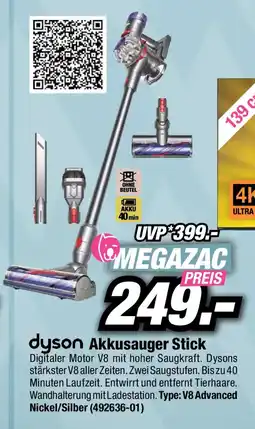 Red Zac dyson Akkusauger Stick Angebot