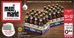 Maximarkt Zipfer märzen Angebot