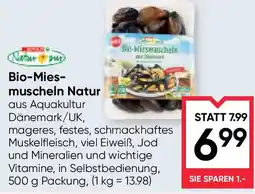 Maximarkt Bio-Mies- muscheln Natur Angebot