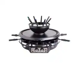 Maximarkt Raclette Kombi 8er Raclette-/ Fondue Kombigrill Maximarkt Angebot