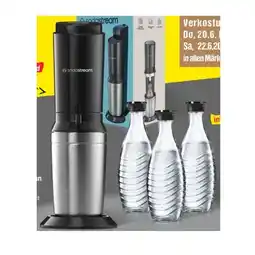 Maximarkt Crystal 3.0 Wassersprudler titan Maximarkt Angebot