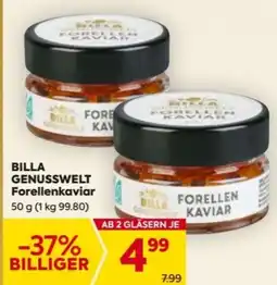 Billa Billa genusswelt forellenkaviar Angebot