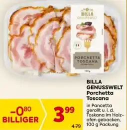 Billa Billa genusswelt porchetta toscana Angebot