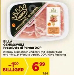 Billa Billa genusswelt prosciutto di parma dop Angebot