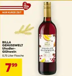Billa Billa genusswelt uhudler glühwein Angebot