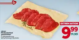Billa Clever Rindsschnitzel geschnitten Angebot