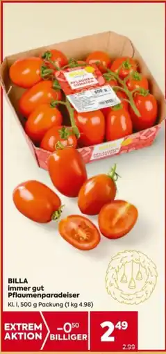 Billa Billa immer gut pflaumenparadeiser Angebot