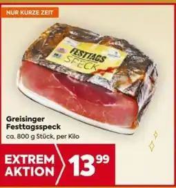 Billa Greisinger Festtagsspeck Angebot
