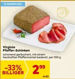 Billa Virginia pfeffer-schinken Angebot