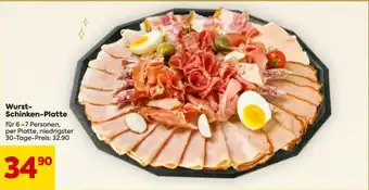 Billa Wurst Schinken Platte Angebot