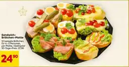 Billa Sandwich Brötchen Platte Angebot