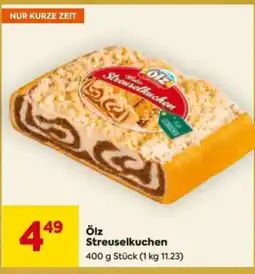 Billa Ölz Streuselkuchen Angebot