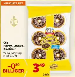 Billa Ölz Party Donut Küchlein Angebot