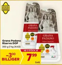 Billa Grana padano riserva dop Angebot