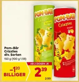 Billa Pom-Bär Crizzlies Angebot