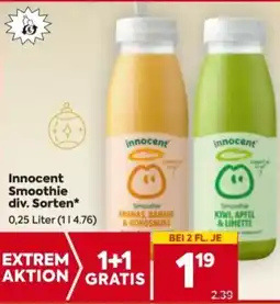 Billa Innocent Smoothie Angebot