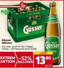 Billa Gösser Märzen Angebot