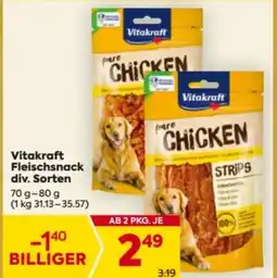 Billa Vitakraft Fleischsnack Angebot