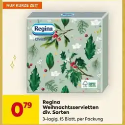 Billa Regina Weihnachtsservietten Angebot