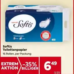 Billa Softis Toilettenpapier Angebot