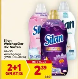 Billa Silan Weichspüler Angebot