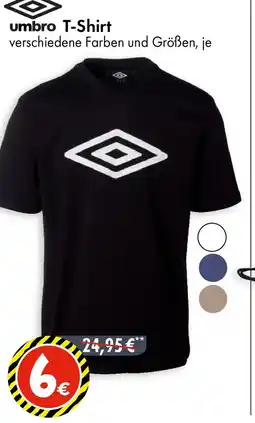 TEDi umbro T-Shirt Angebot