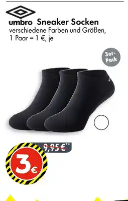 TEDi Umbro sneaker socken Angebot