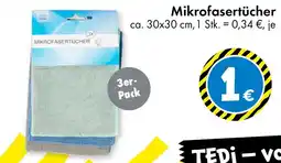 TEDi Mikrofasertücher Angebot