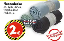 TEDi Fleecedecke Angebot