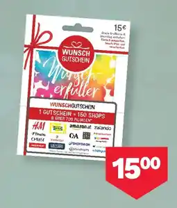 MPreis Wunsch gutschein Angebot