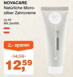Prokopp Novacare natürliche micro- silber zahncreme Angebot