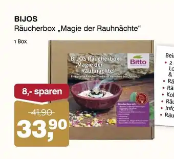 Prokopp Bijos räucherbox magie der rauhnächte Angebot