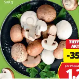 Hofer Champignons weiß oder braun HOFER Angebot