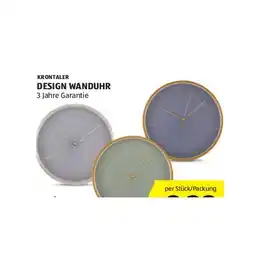 Hofer Design Wanduhr HOFER Angebot